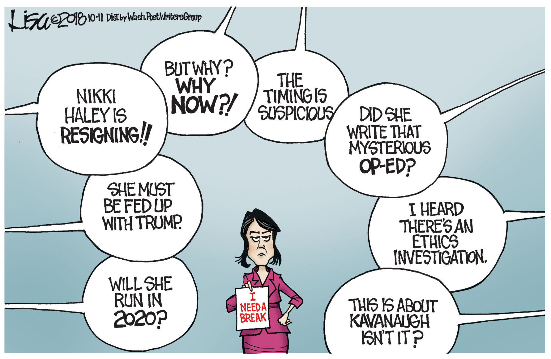 Lisa Benson / Washington Post Writers Group